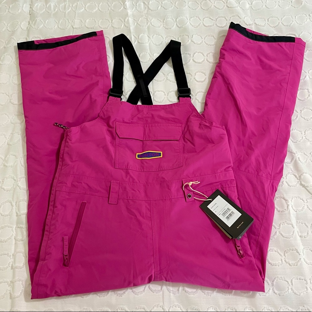 Burton Youth Girls 2020 Fuchsia Snow Skylar Bib Pant